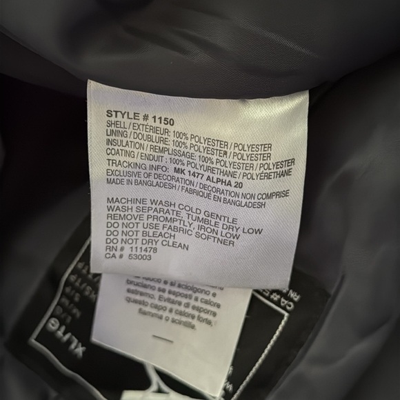 Arctix Kids Reinforced Knee and Seat Purple Wash Snow Pants Youth XL - Picture 7 of 9